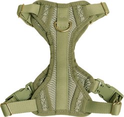 Awoo Huggie Front Clip Dog Harness, Olive, Small: 15 to 20.5-in chest