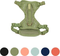 Awoo Huggie Front Clip Dog Harness, Olive, X-Small