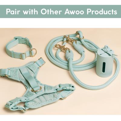 Show full view: Awoo Huggie Front Clip Dog Harness, Slate, Medium: 20 to 29-in chest slide 10 of 11