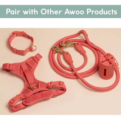 Show full view: Awoo Huggie Front Clip Dog Harness, Spice, X-Small slide 8 of 9