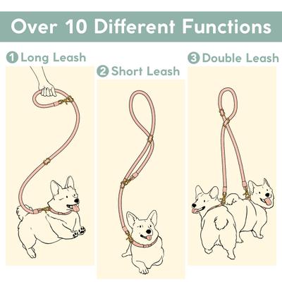 Show full view: Awoo Infinity Standard Dog Leash, 7-ft long, Black slide 6 of 11