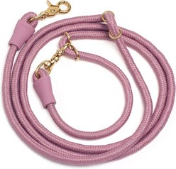 Awoo Infinity Standard Dog Leash, 7-ft long, Mauve