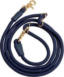 Awoo Infinity Standard Dog Leash, 7-ft long, Navy