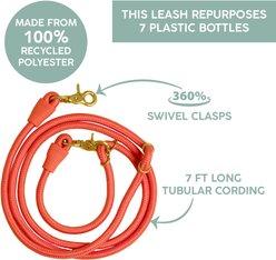 Awoo Infinity Standard Dog Leash, 7-ft long, Spice slide 2 of 9