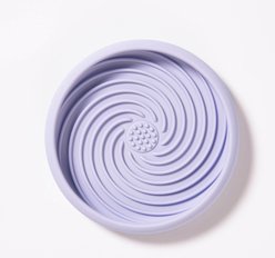 Awoo Lick Dish Silicone Dog & Cat Lick Mat Slow Feeder Dish, Peri