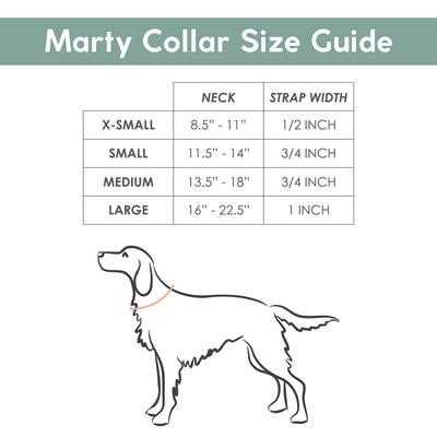 Show full view: Awoo Marty Martingale Dog Collar, Mauve, Large: 16 to 22.5-in neck, 1-in wide slide 6 of 8