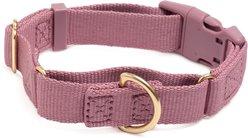 Awoo Marty Martingale Dog Collar, Mauve, X-Small: 8.5 to 11-in neck, 1/2-in wide
