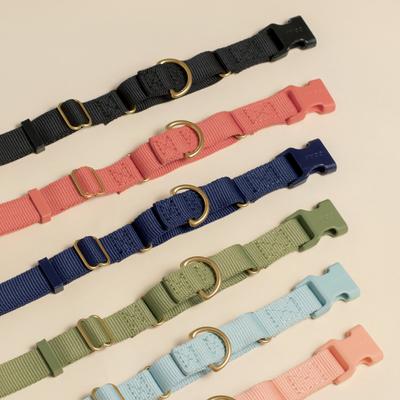 Show full view: Awoo Marty Martingale Dog Collar, Navy, Large: 16 to 22.5-in neck, 1-in wide slide 2 of 9