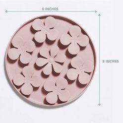 Awoo Meadow Snuffle Mat Silicone Dog & Cat Lick Mat Slow Feeder, Mauve slide 2 of 8