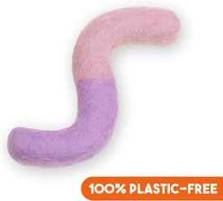 Awoo Noodle Felt Dog Tug Toy, Lilac