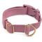 Show in main carousel: Awoo Pack Standard Dog Collar, Mauve, X-Small: 8.5 to 11-in neck, 1/2-in wide slide 1 of 6
