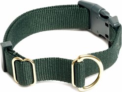 Awoo Pack Standard Dog Collar, Pine, Medium: 12 to 19-in neck, 3/4-in wide