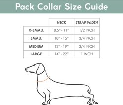Awoo Pack Standard Dog Collar, Pine, Medium: 12 to 19-in neck, 3/4-in wide slide 2 of 5