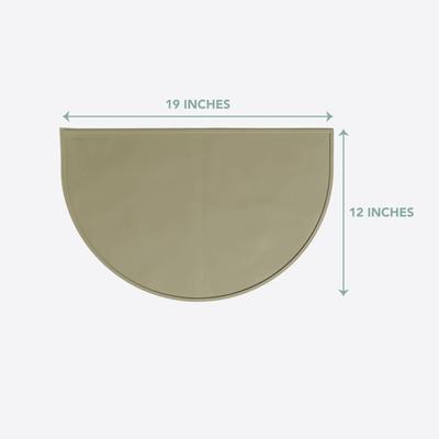 Show full view: Awoo Silicone Splash Mat, Artichoke, Large slide 2 of 7