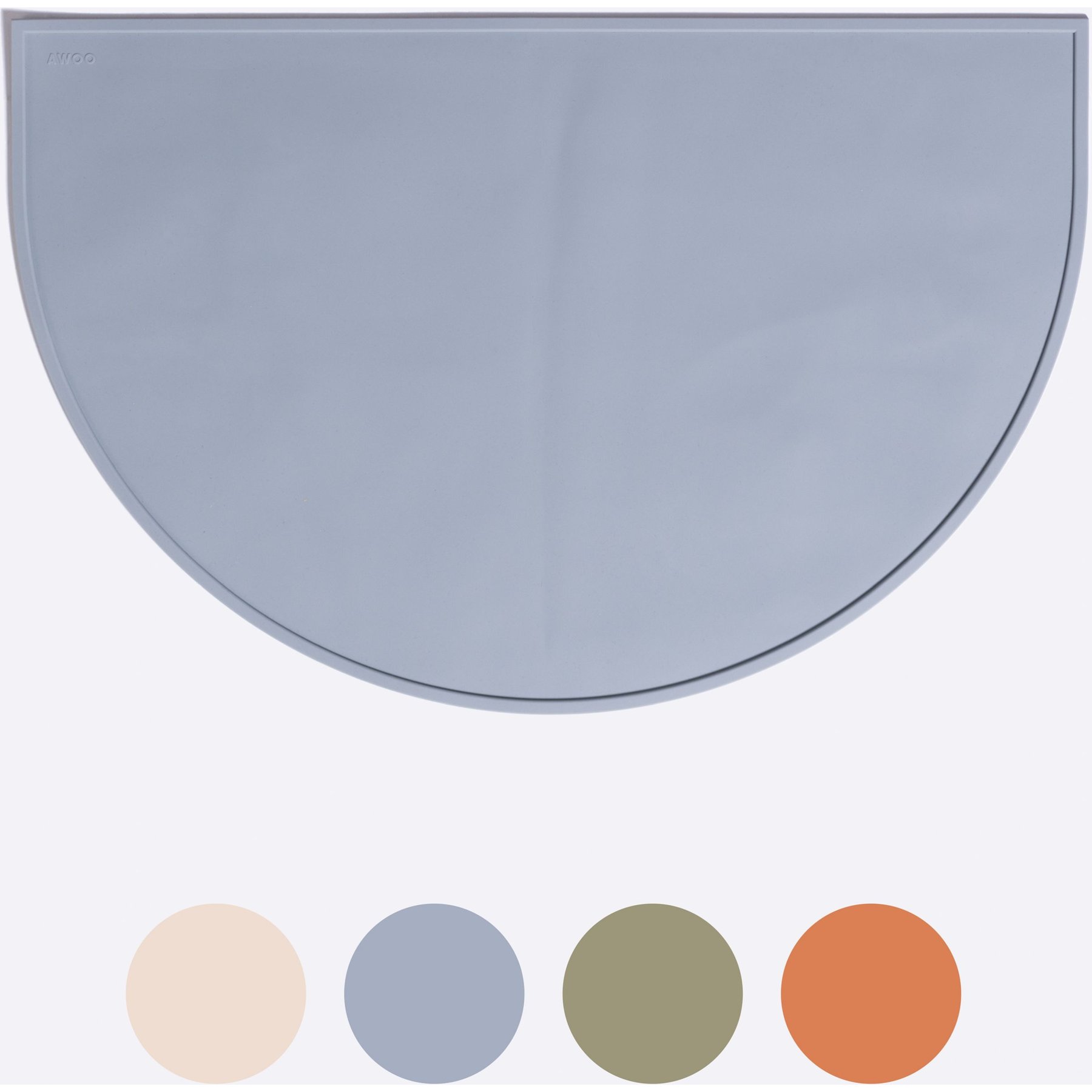 Awoo Silicone Splash Mat, Cornflower, Large