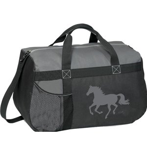Awst Int'l Lila Galloping Horse Duffle Bag, Grey