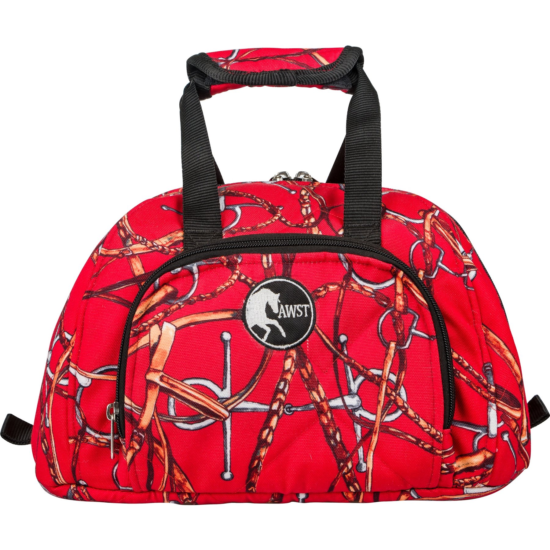 Awst Int'l Lila Snaffle Bit Bridles Horse Helmet Bag