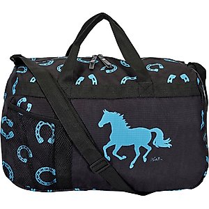 Awst Int'l Lila Travel Horse Duffle Bag, Turquoise
