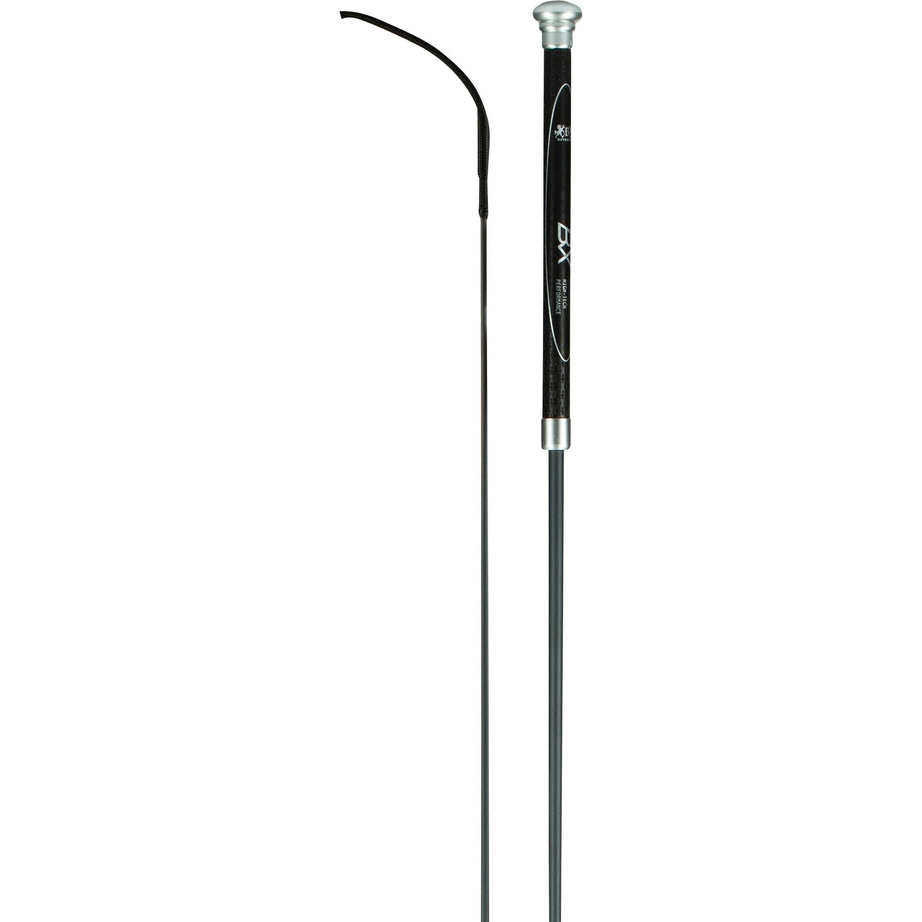 B Vertigo Carbon Dressage Whip, Black, 40