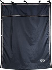 B Vertigo Cascada Box Curtain, Dark Navy slide 1 of 2