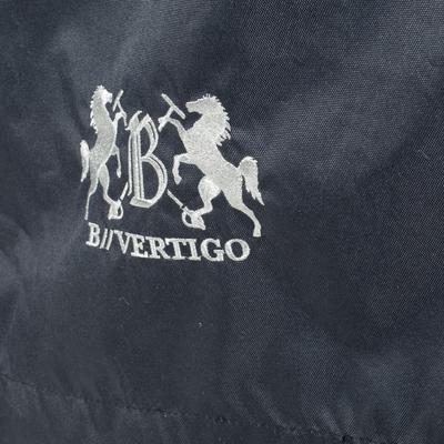 Show full view: B Vertigo Cascada Box Curtain, Dark Navy slide 2 of 2