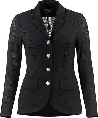 Show full view: B Vertigo Gabrielle Womens Mesh Show Jacket, Black, 12 slide 4 of 7