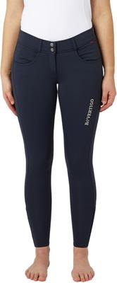 Show full view: B Vertigo Meghan Womens Silicone Knee Patch Breeches, Dark Navy, 22 slide 6 of 6