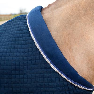 Show full view: B Vertigo Theo Thermo Wool Mix Horse Stable Blanket, Dark Navy, 69-in slide 4 of 7