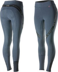 B Vertigo Womens Jenny Silicone Full Seat Riding Tights, Navy Blazer, 18-20