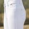 Show in main carousel: B Vertigo Womens Olivia Silicone Full Seat Breeches, Bright White, 26 slide 7 of 10