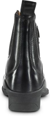 Show full view: B Vertigo Womens Saturn Front-Zip Leather Paddock Boots, Black, 8.5 slide 6 of 8