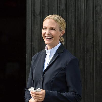 Show full view: B Vertigo Womens Sonia Softshell Show Jacket, Dark Navy, 12 slide 3 of 7