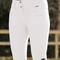 Show in main carousel: B Vertigo Womens Tiffany Silicone Full Seat Breeches, Bright White, 22 slide 7 of 10