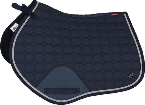 Show full view: B Vertigo Zurich All Purpose Saddle Pad, Dark Navy, Horse slide 1 of 2