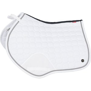 B Vertigo Zurich All Purpose Saddle Pad, White, Pony
