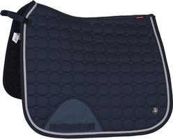 B Vertigo Zurich Dressage Saddle Pad, Dark Navy, Horse