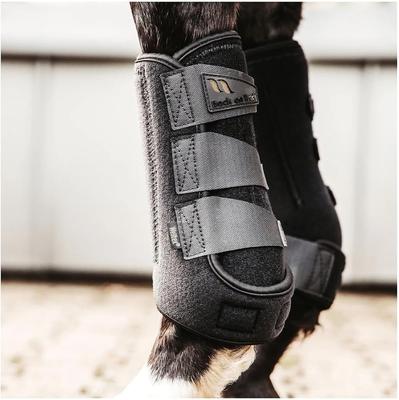 Show full view: Back on Track Airflow Exercise Horse Boots, Black, Small slide 5 of 7