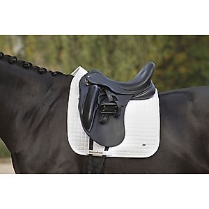 Back on Track Horse Saddle Pad Dressage No. 1, Full, White