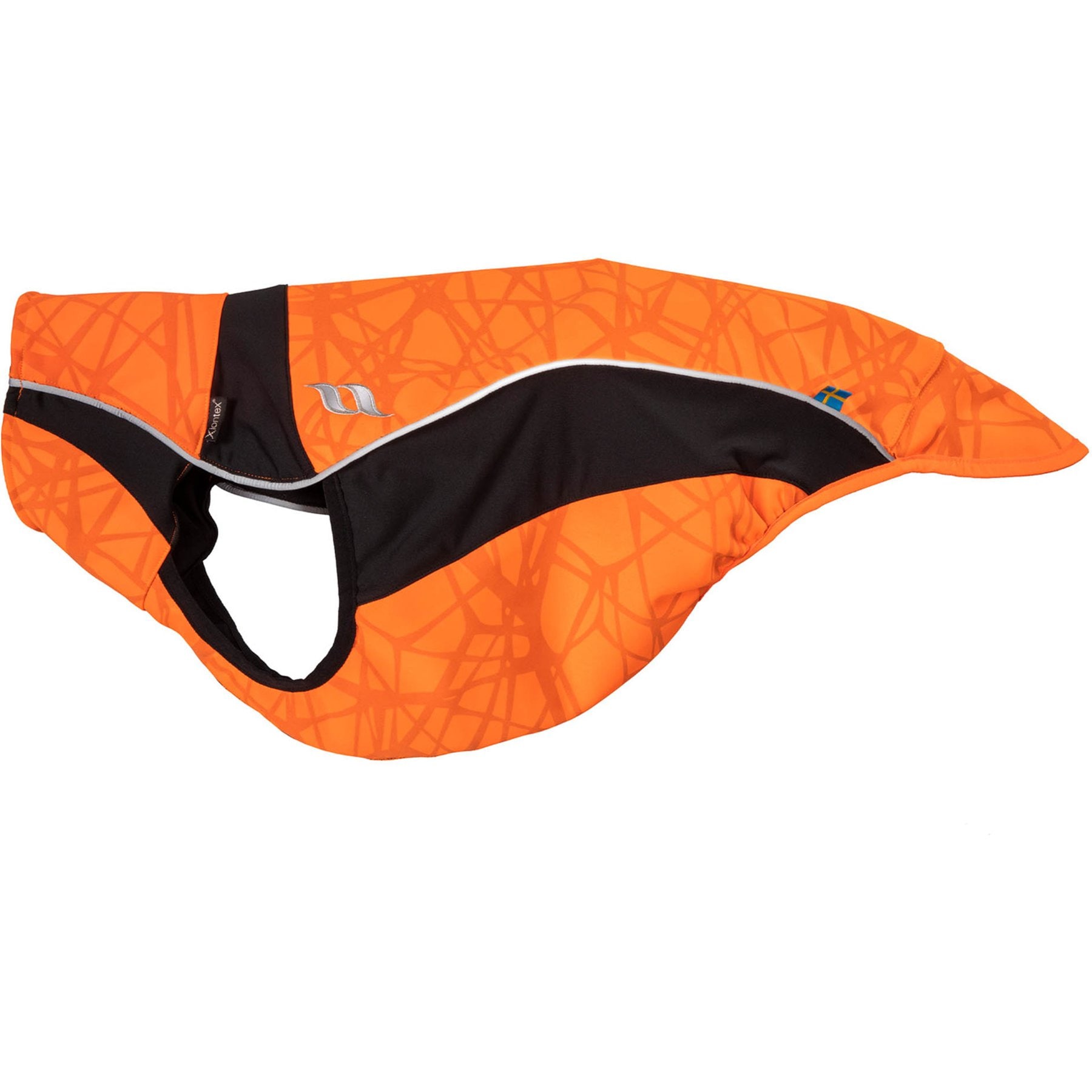 Back on Track Jumper Eddie Petite High Visibility Reflective Dog Coat, Orange, Medium: 20-in