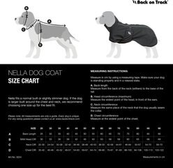 Back on Track Nella Dog Coat, Grey, 16-in slide 2 of 3