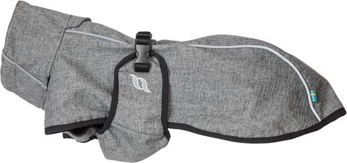 Show full view: Back on Track Nella Dog Coat, Grey, 16-in slide 2 of 3