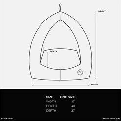 Back on Track Pet Igloo Small Dog & Cat Bed, Grey, Small slide 2 of 2