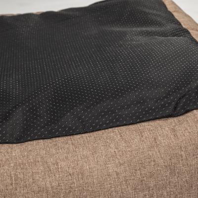 Show full view: Back on Track Rocky Dog Bed, Brown, Large slide 4 of 4