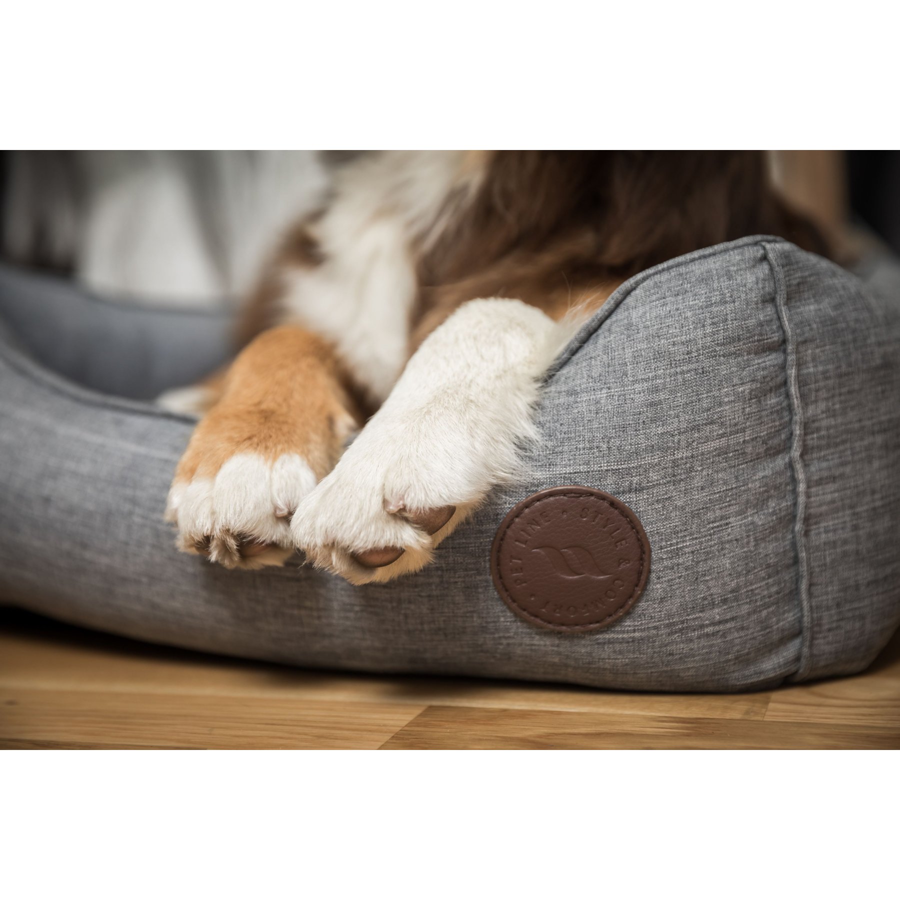 Back on Track Rocky Dog Bed, Grey, Medium