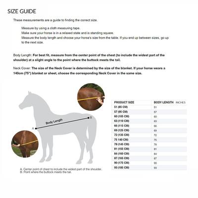 Show full view: Back on Track Royal Mesh Sheet Deluxe Horse Stable Sheet, Black, 75-inch slide 6 of 9