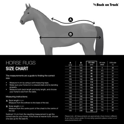 Show full view: Back on Track Royal Mesh Sheet Deluxe Horse Stable Sheet, Black, 87-inch slide 4 of 6