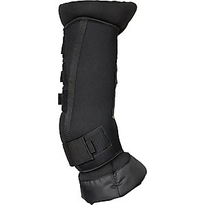 Back on Track Royal Quick Wraps Deluxe Horse Wraps, Black, Pair, Large: 16-inch