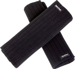 Back on Track Scandic PK Horse Wraps, Black, Large, 19.5x19.5-in