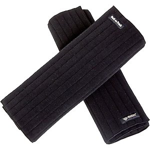 Back on Track Scandic PK Horse Wraps, Black, Large, 19.5x19.5-in