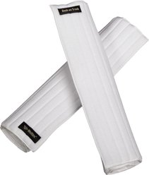 Back on Track Scandic PK Horse Wraps, White, Large, 19.5x19.5-in